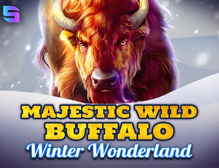 Majestic Wild Buffalo - Winter Wonderland